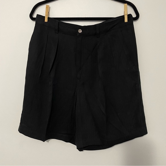 Tommy Bahama High Waisted Silk Shorts - Picture 4 of 8